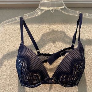 Victoria’s Secret Dream Angels Uplift Navy Push Up
